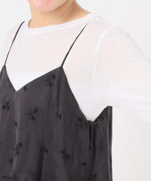 TICCA（ティッカ） キャミソール フラワー2wayビスチェ : ZOZOTOWN