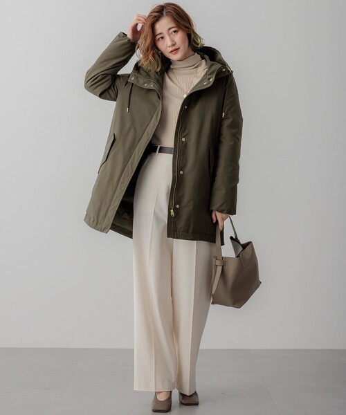 ダウンコート ダウンジャケット 「滝沢眞規子さん着用/一部店舗限定/撥