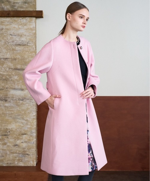 ANAYI（アナイ） トレンチコート コート シャルムビーバークルーコート
