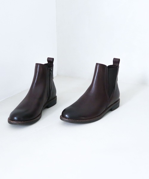 enchanted（エンチャンテッド） ブーツ 本革ソフトソールサイドゴア