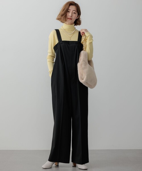 サロペット オーバーオール 「VERY3月号掲載/洗える」TRコンフォート