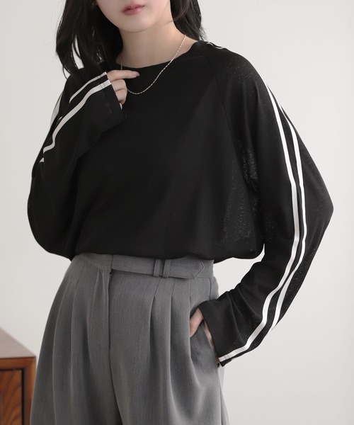 SUNFLOWER EIGHT（サンフラワーエイト） tシャツ 袖ラインシアー