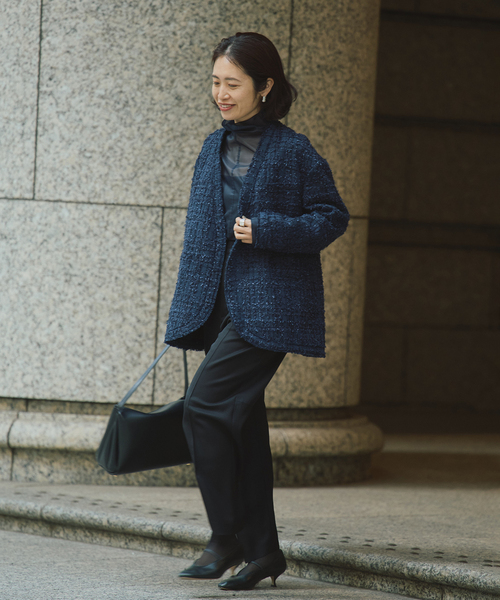 VERMEIL par iena（ヴェルメイユパーイエナ） ジャケット ノーカラー