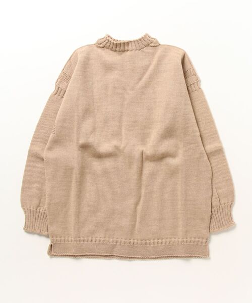 引越しのため2月まで】Guernsey woollensケーブルニットセーター