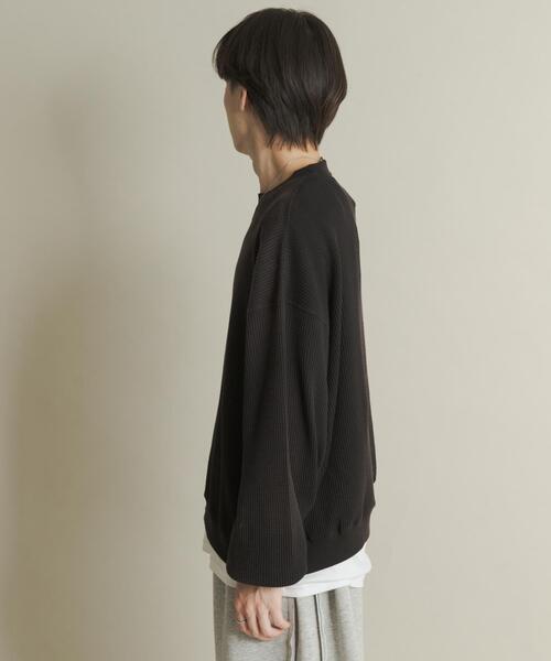 SENSE OF PLACE by URBAN RESEARCH トレーナー スウェット フェード