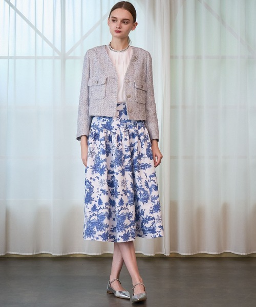 ANAYI（アナイ） ジャケット ノーカラージャケット 「セットアップ対応