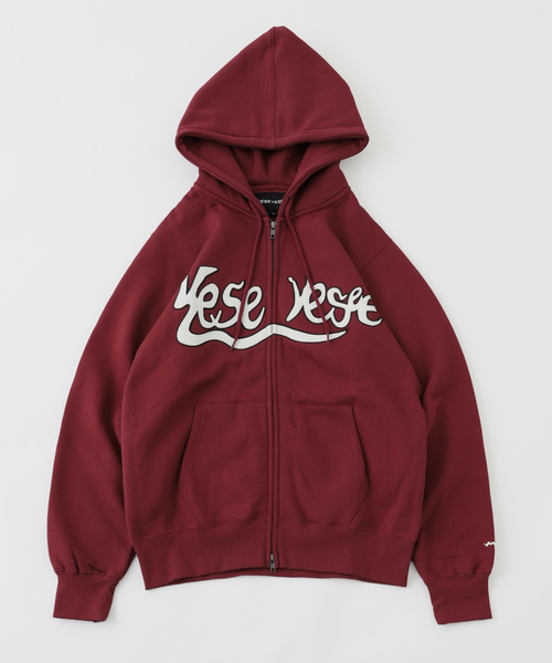 YESEYESEE（イエスアイシー） パーカー Y.E.S SNAIL LOGO ZIP-UP