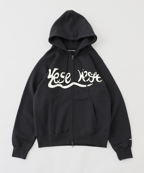 YESEYESEE（イエスアイシー） パーカー Y.E.S SNAIL LOGO ZIP-UP