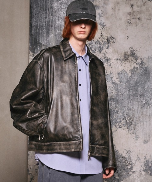 MAISON SPECIAL（メゾンスペシャル） 革ジャン ライダース 「UNISEX