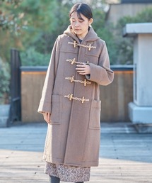 ダッフルコート コート W/Peメルトン ダッフルコート レディース