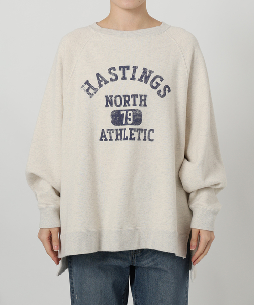 FRAMeWORK（フレームワーク） トレーナー スウェット 「追加」ラグラン