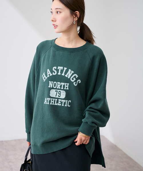 FRAMeWORK（フレームワーク） トレーナー スウェット 「追加」ラグラン