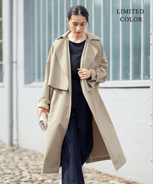 ICB（アイシービー） コート アウター T/Cシャンブレーツイル 3WAY