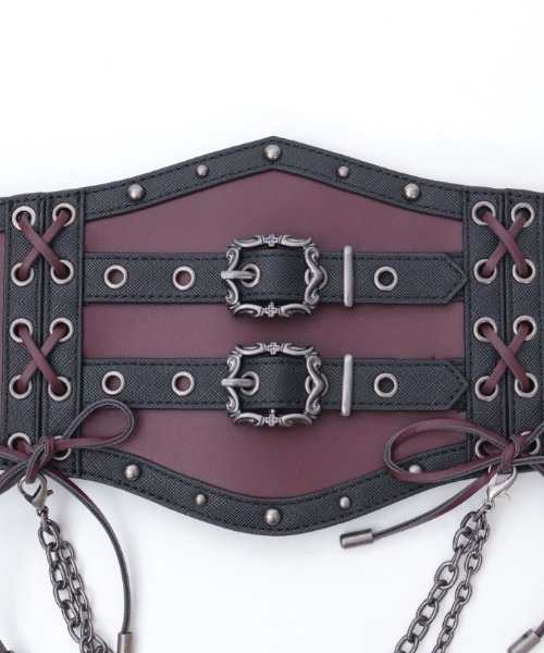 NIBBLE POISON（ニブルポイズン） ベルト レースアップコルセット