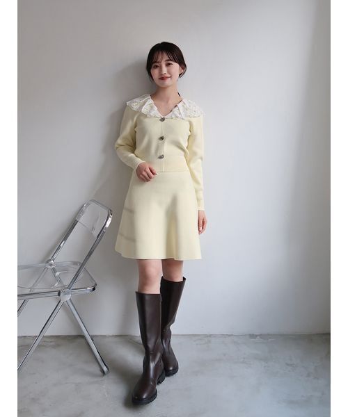 SNIDEL（スナイデル） ワンピース ミニニットセット : ZOZOTOWN Yahoo