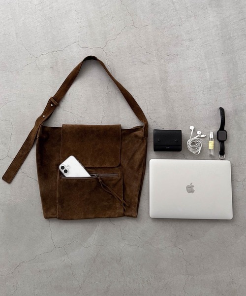 CANAL JEAN（キャナルジーン） ショルダーバッグ バッグ Pt スウェード