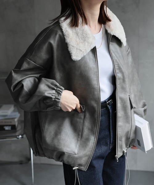 sakishimatokyo レザージャケット ライダース 新色追加「選べる2タイプ