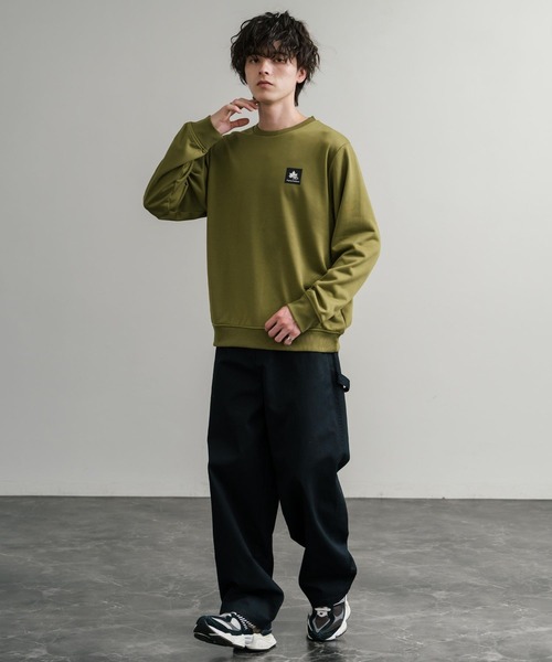 LOGOS（ロゴス） トレーナー スウェット 吸汗速乾 ルーズシルエット裏