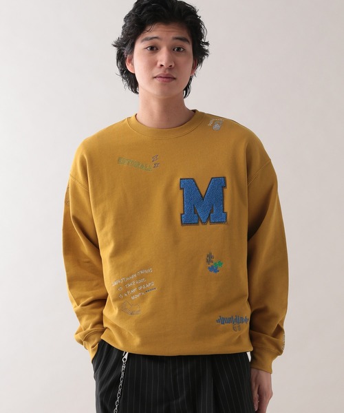 RAGEBLUE（レイジブルー） トレーナー スウェット サガラ刺繍/ワッペン