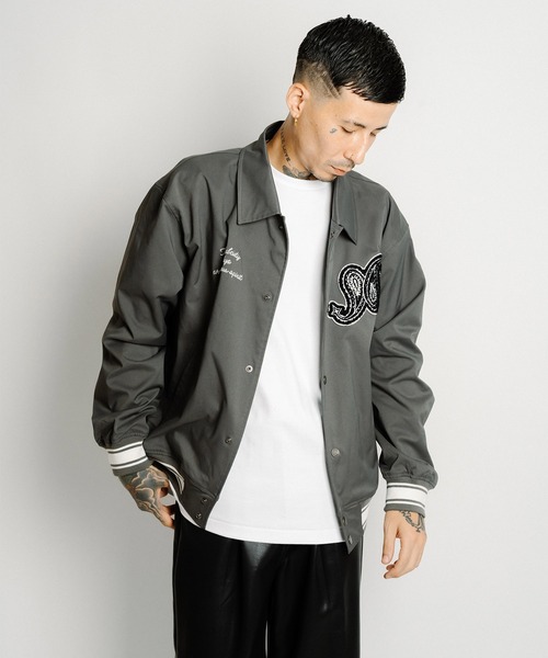 Subciety（サブサエティ） スタジャン Light varsity jkt メンズ