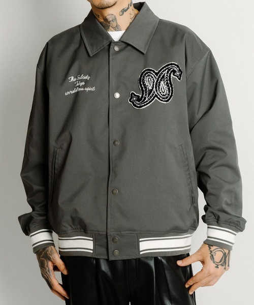 Subciety（サブサエティ） スタジャン Light varsity jkt メンズ