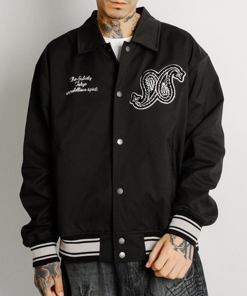 Subciety（サブサエティ） スタジャン Light varsity jkt メンズ