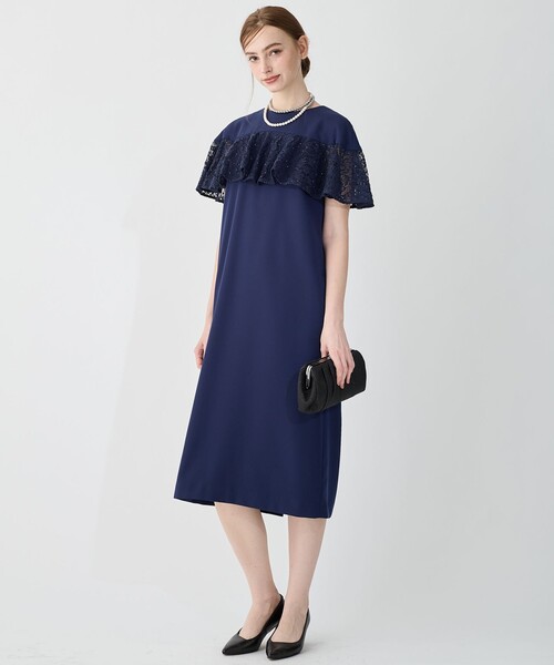 23区（ニジュウサンク） ドレス 「APPLAUDIR」スパンコールレース