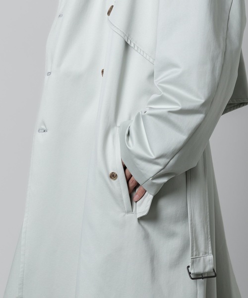 ATO（アトウ） トレンチコート コート SATIN TRENCH COAT メンズ