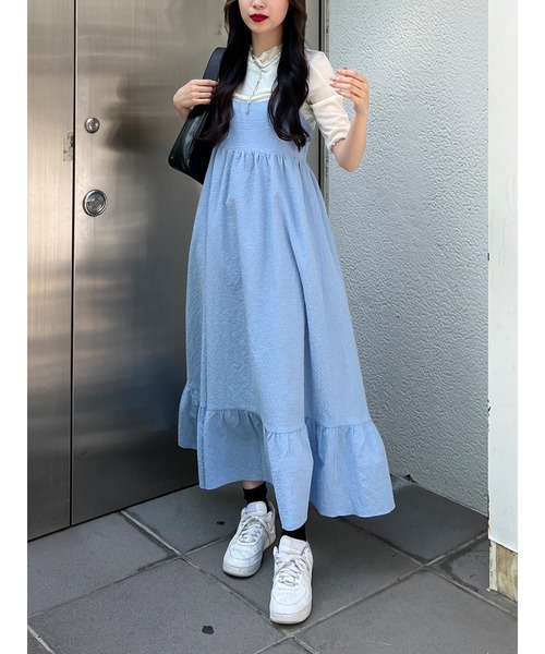 jouetie（ジュエティ） ワンピース レイヤードキャミワンピース