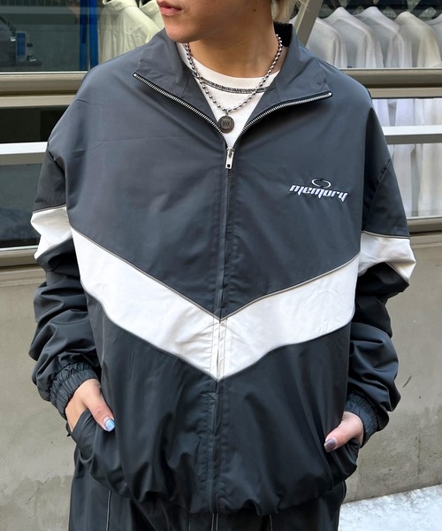 MEMORY ナイロンジャケット 「MEMORY」リフレクター ワイド トラック