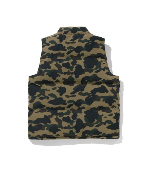 A BATHING APE（アベイシングエイプ） ダウンベスト ベスト 1ST CAMO