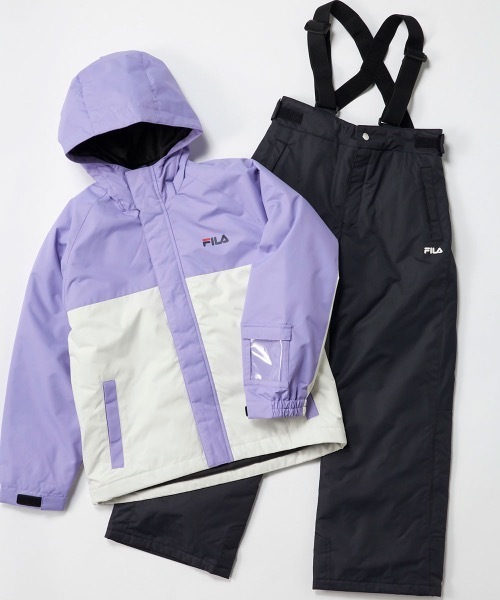 FILA（フィラ） 「FILA/フィラ」キッズスノーウェア上下セット スキー