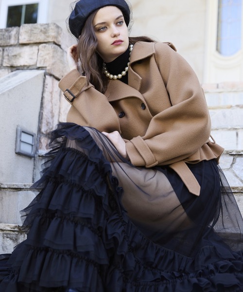 EIMY ISTOIRE（エイミーイストワール） トレンチコート コート ウール