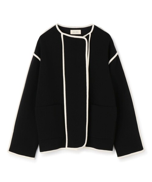 DES PRES（デプレ） ジャケット ノーカラージャケット レーヨン