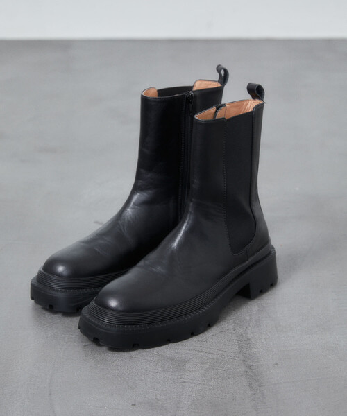 ATELIER BRUGGE（アトリエブルージュ） ブーツ レザー サイドゴア