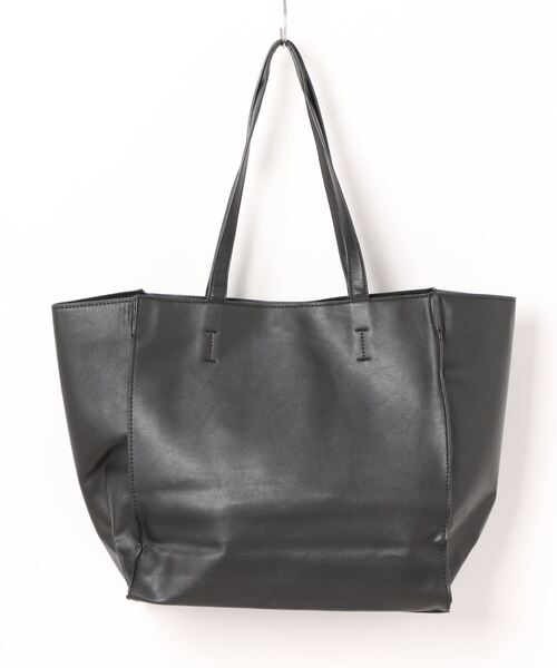 BAYBLO トートバッグ (KS)フェイクレザーボックストート メンズ