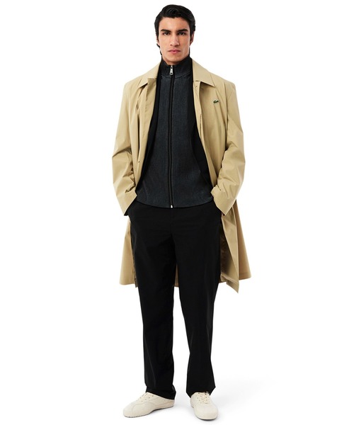 LACOSTE（ラコステ） カーディガン リブニットトラックジャケット