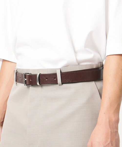 LOEFF（ロエフ） ベルト 「LOEFF」スクエアバックル ベルト MENS