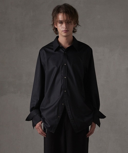 GRANCY シャツ 「GRANCY」DoublecuffsDesign Curveline Shirt / ダブル