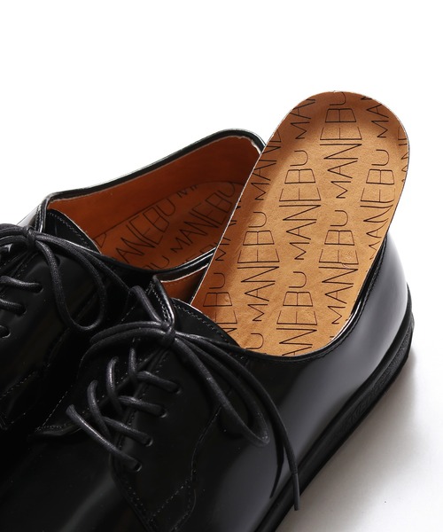 MANEBU（マネブ） ビジネスシューズ HIHIN FACE SKIN レースアップ