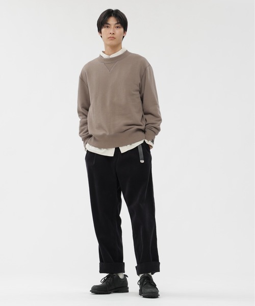 MHL.（エムエイチエル） トレーナー スウェット LIGHT LOOPBACK COTTON