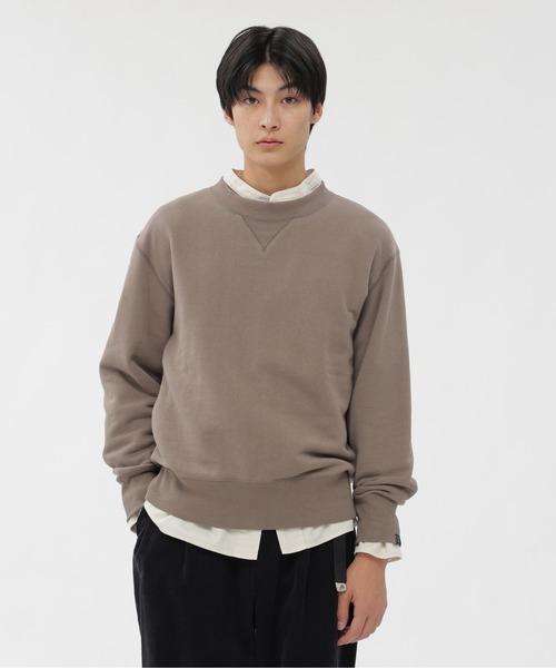 MHL.（エムエイチエル） トレーナー スウェット LIGHT LOOPBACK COTTON