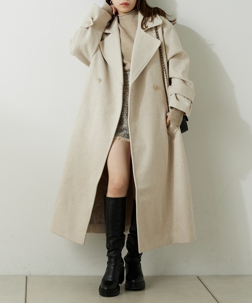 Chico（チコ） コート チェスターコート オーバーロングコート