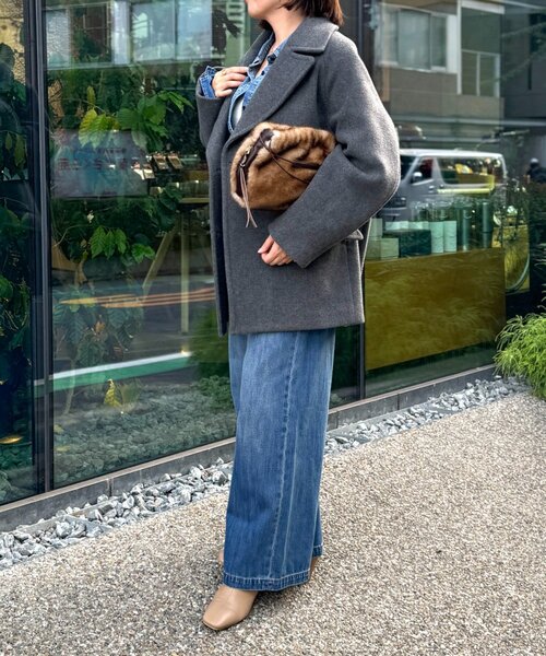 RIVE DROITE（リヴドロワ） ピーコート pコート 「リバイバル/新色追加