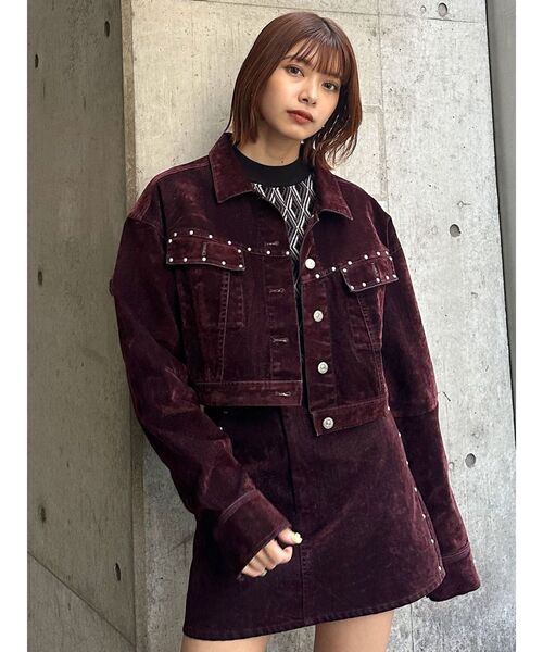 MURUA（ムルーア） デニムジャケット gジャン 「セットアップ対応