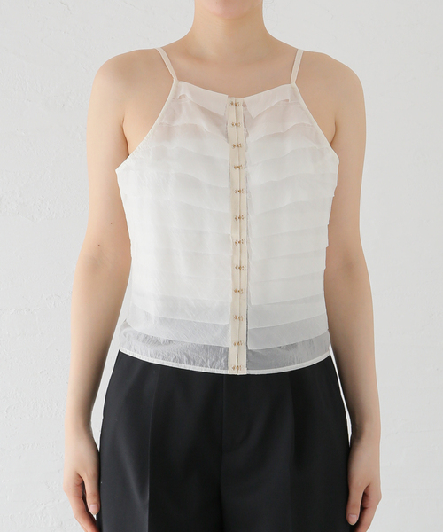 EDIT. FOR LULU（エディットフォールル） キャミソール ティアード