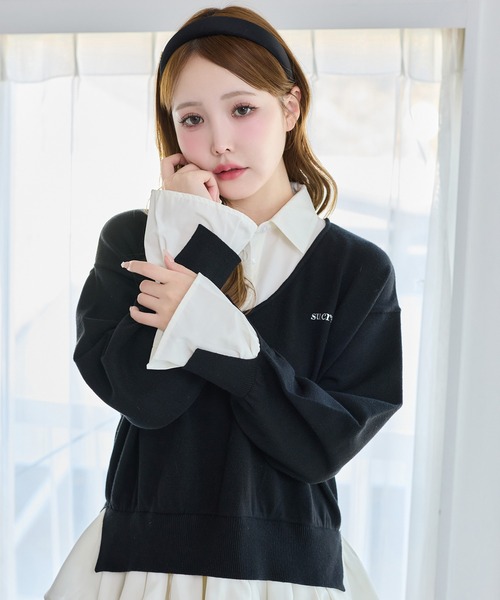 one after another NICE CLAUP ワンピース ドッキングミニワンピース