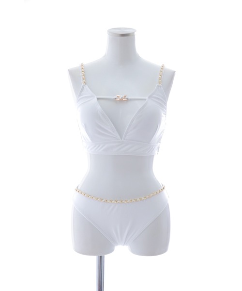sugar nine 水着 バストパール＆ショルダーチェーンビキニ 2点セット
