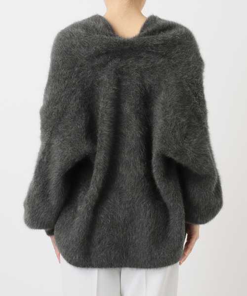 NOBLE（ノーブル） カーディガン FOX/Caファーニットカーディガン