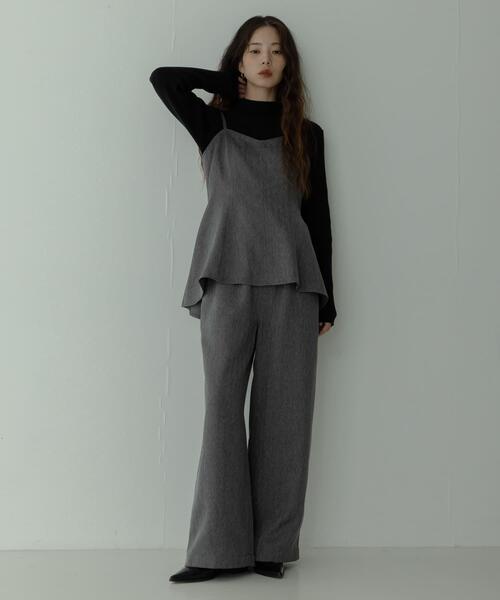 URBAN RESEARCH Sonny Label サロペット オーバーオール ヘリンボーン